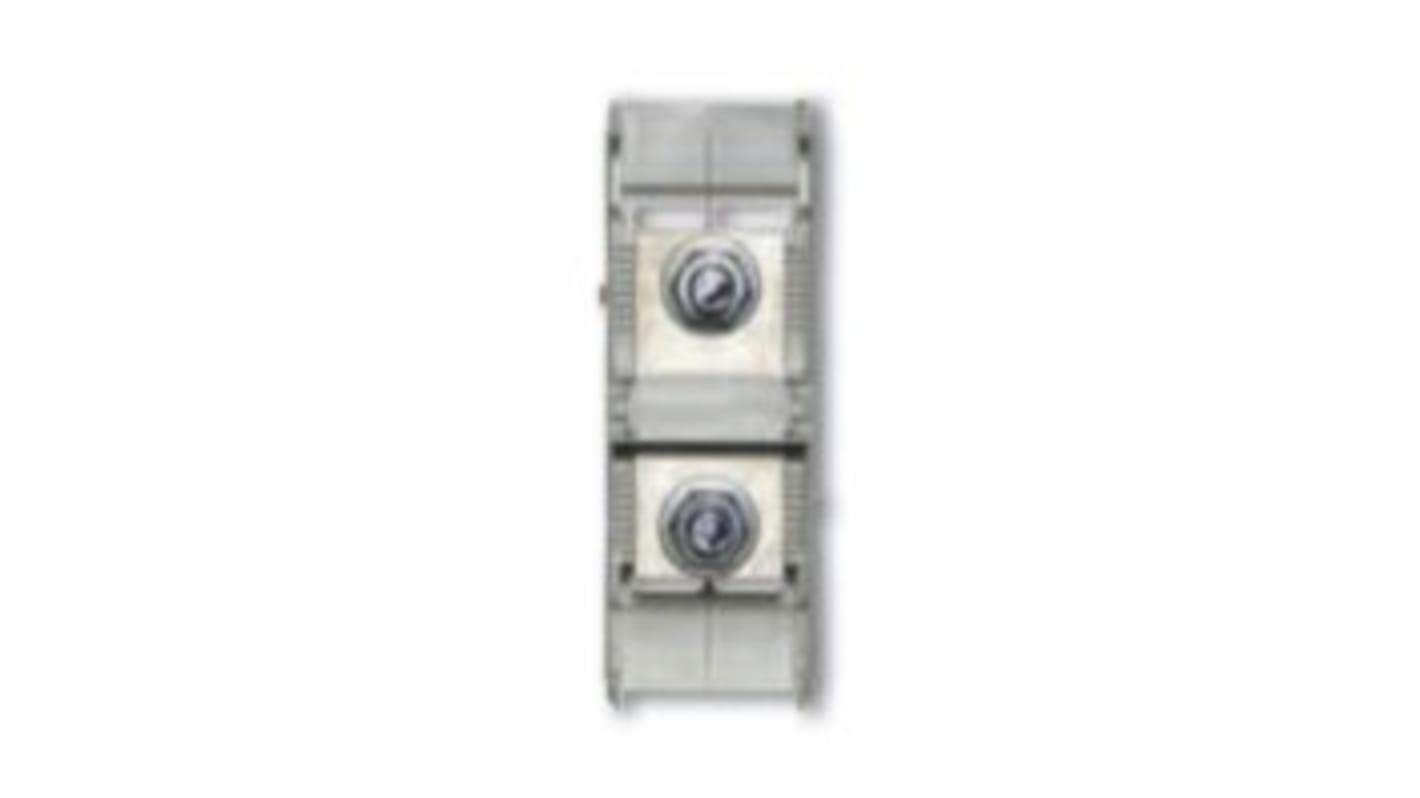 Wieland WRT Series 2-Pole High Current Terminal Block for Use with Top Hat DIN Rail