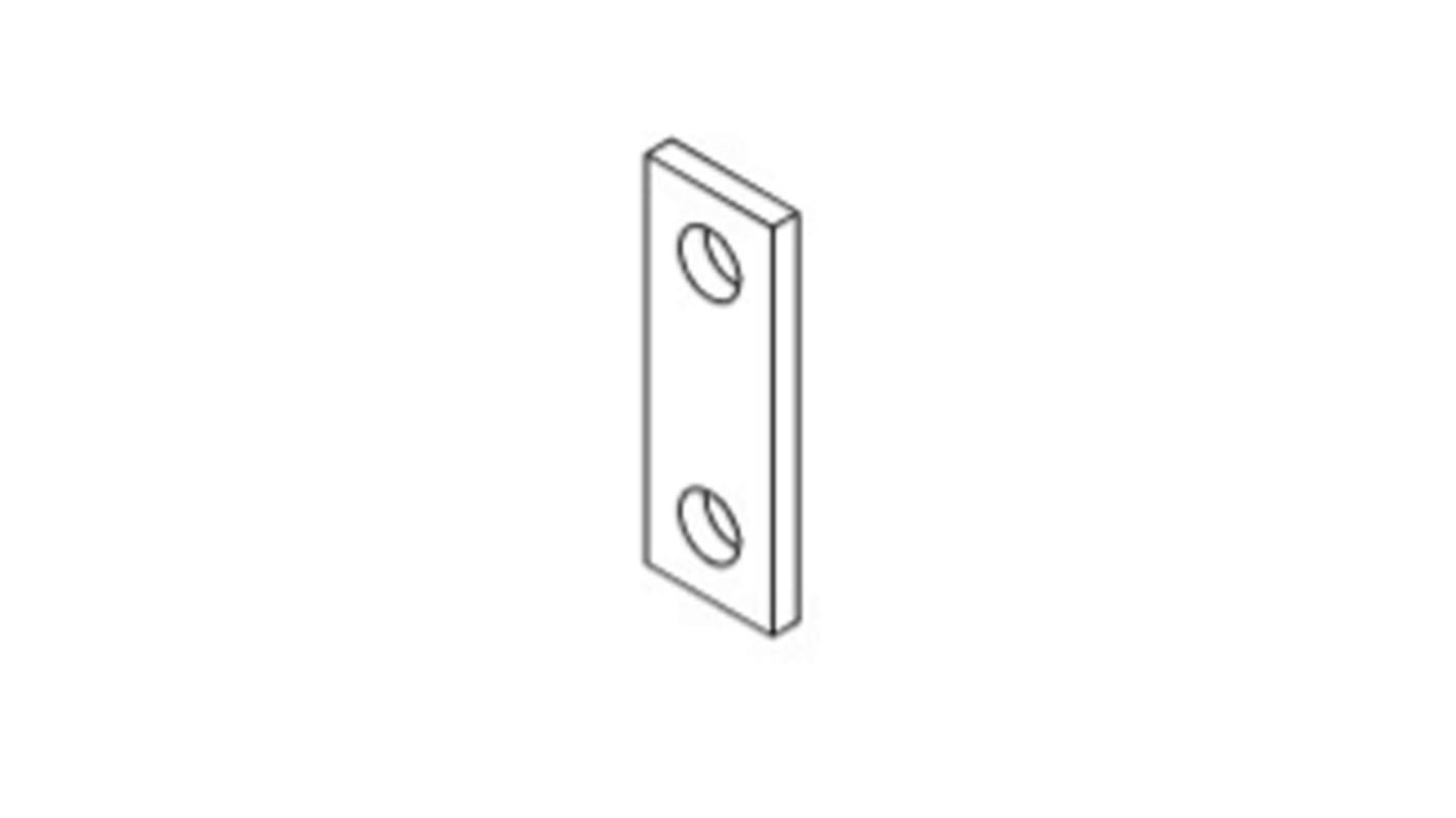 Wieland WRT Series 2-Pole High Current Terminal Block for Use with Top Hat DIN Rail