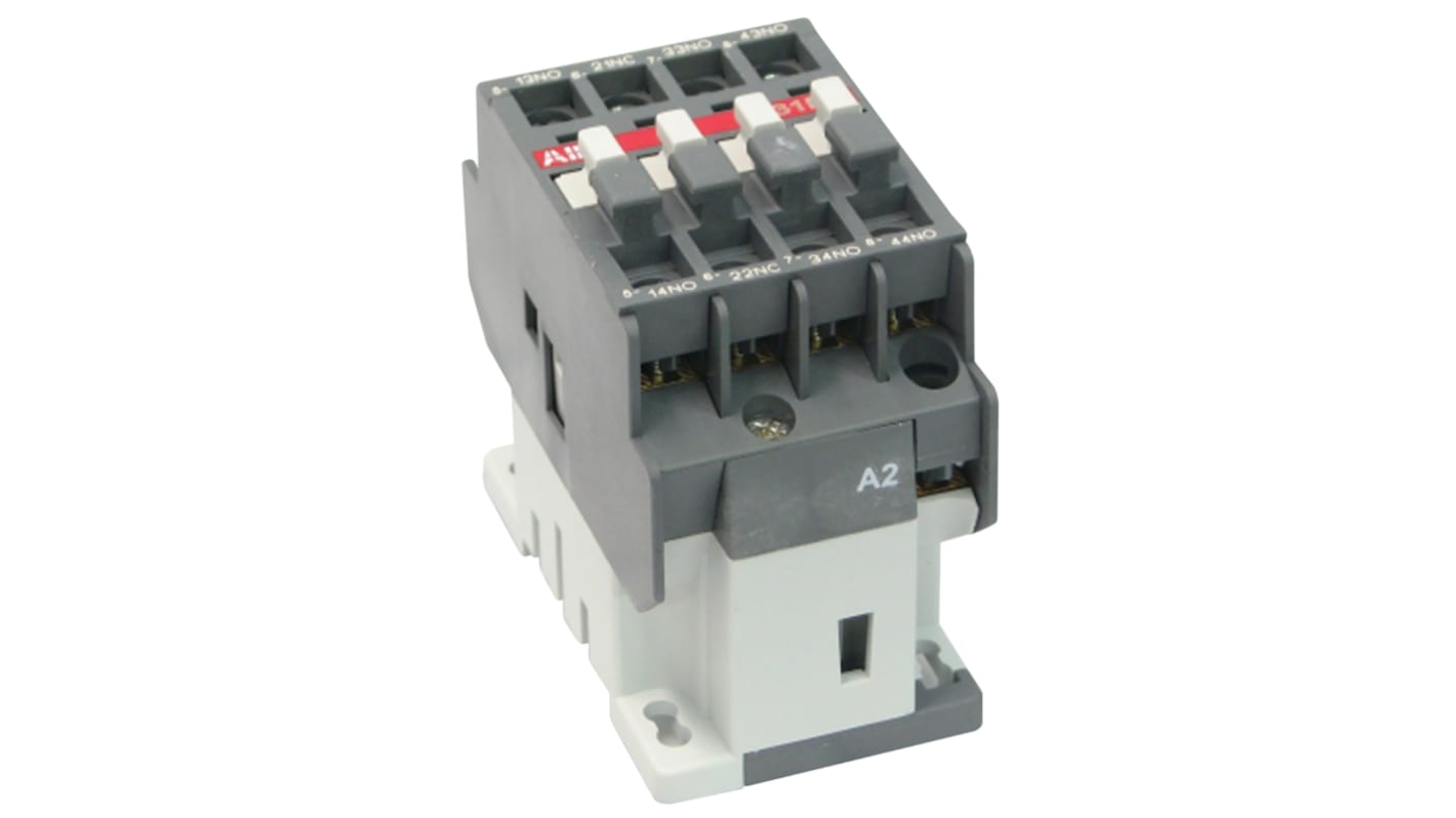 ABB N Steuerrelais 144 W, 4P 3 Schließer/Öffner / 6 A, 44mm x 74mm