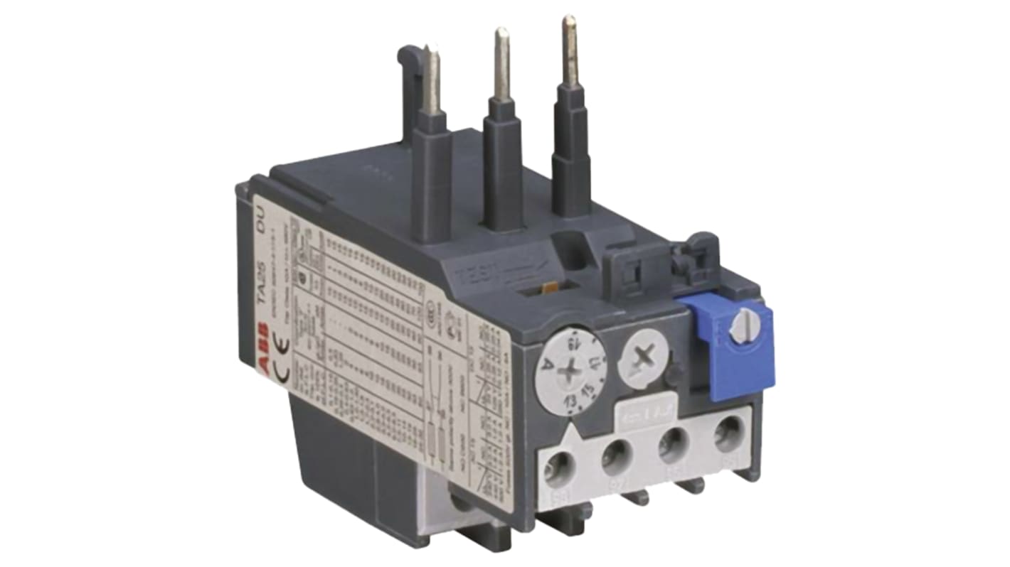 TA25DU14 ABB TA25 Thermal Overload Relay NO/NC, 14 A F.L.C, 1.25 A dc