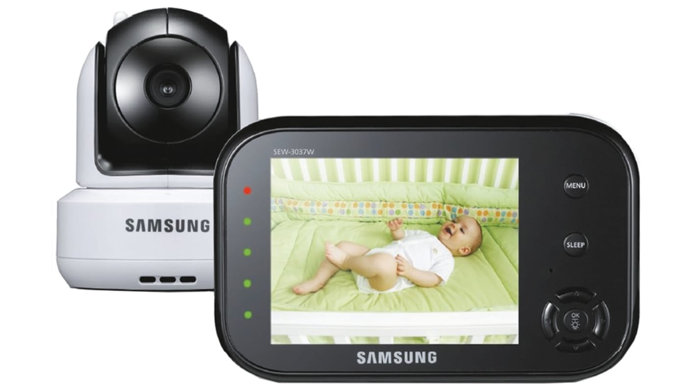 Samsung SEW-3037WP/UK Farb CCTV-Überwachungssystem Innenbereich IR Drahtlos