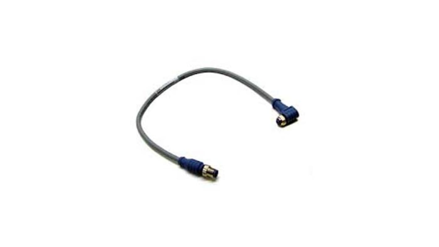 Turck Female 5 way M12 to Male M12 Sensor Actuator Cable, 500mm