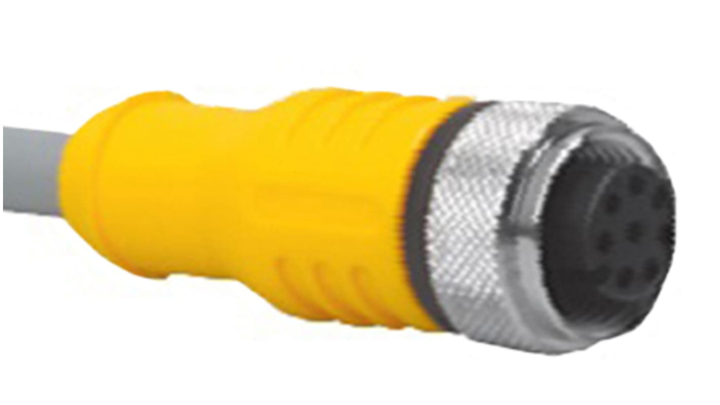 Cable de conexión Turck, con. A M12 Hembra, 6 polos, con. B Sin terminación, long. 6m, 30 Vac, 36 Vdc, 2 A, IP68, IP69K