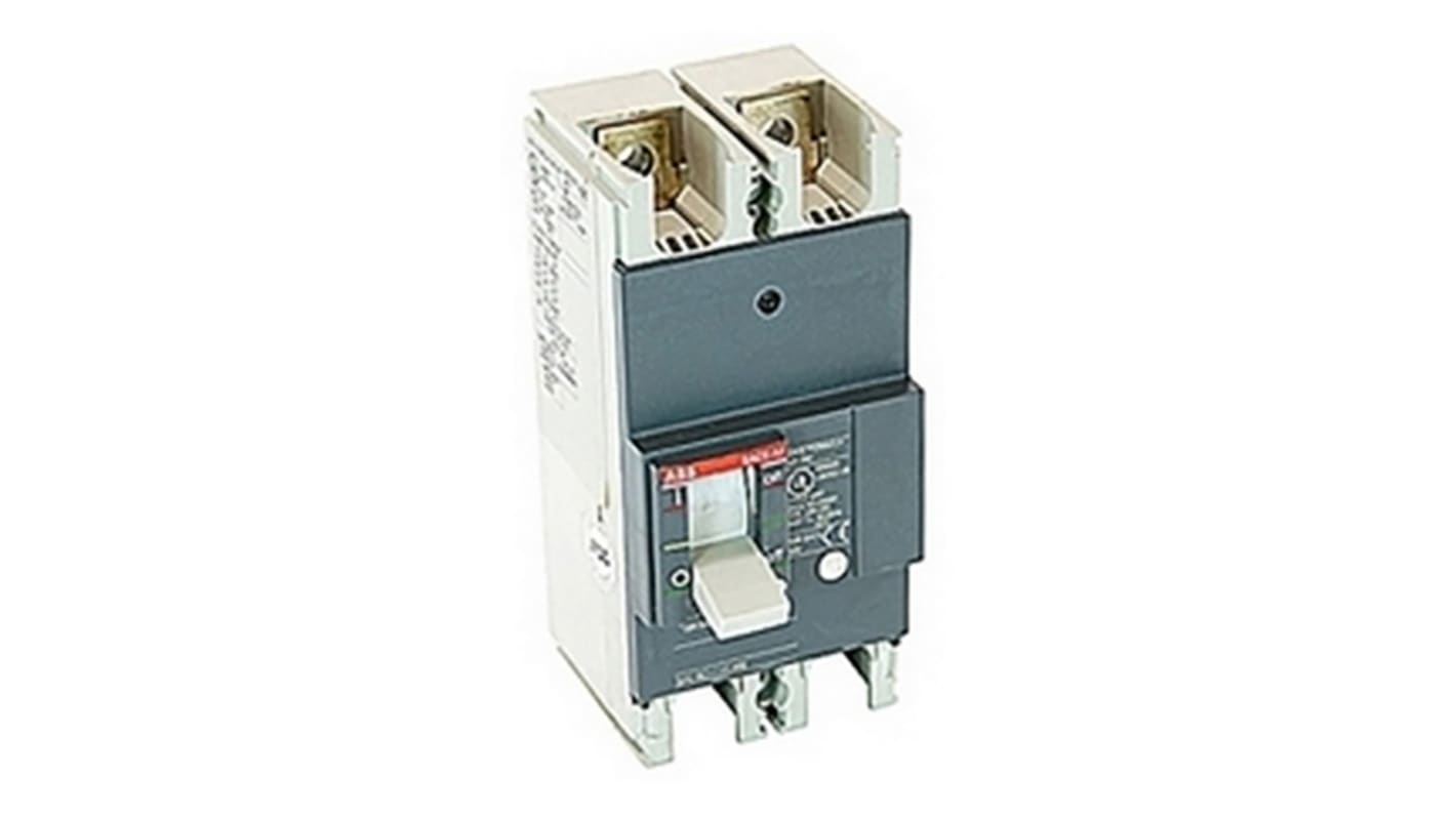 ABB, Formula MCCB Molded Case Circuit Breaker 150 A, Breaking Capacity 25 kA @ 240 V ac, 25 kA @ 250 V dc, Fixed Mount