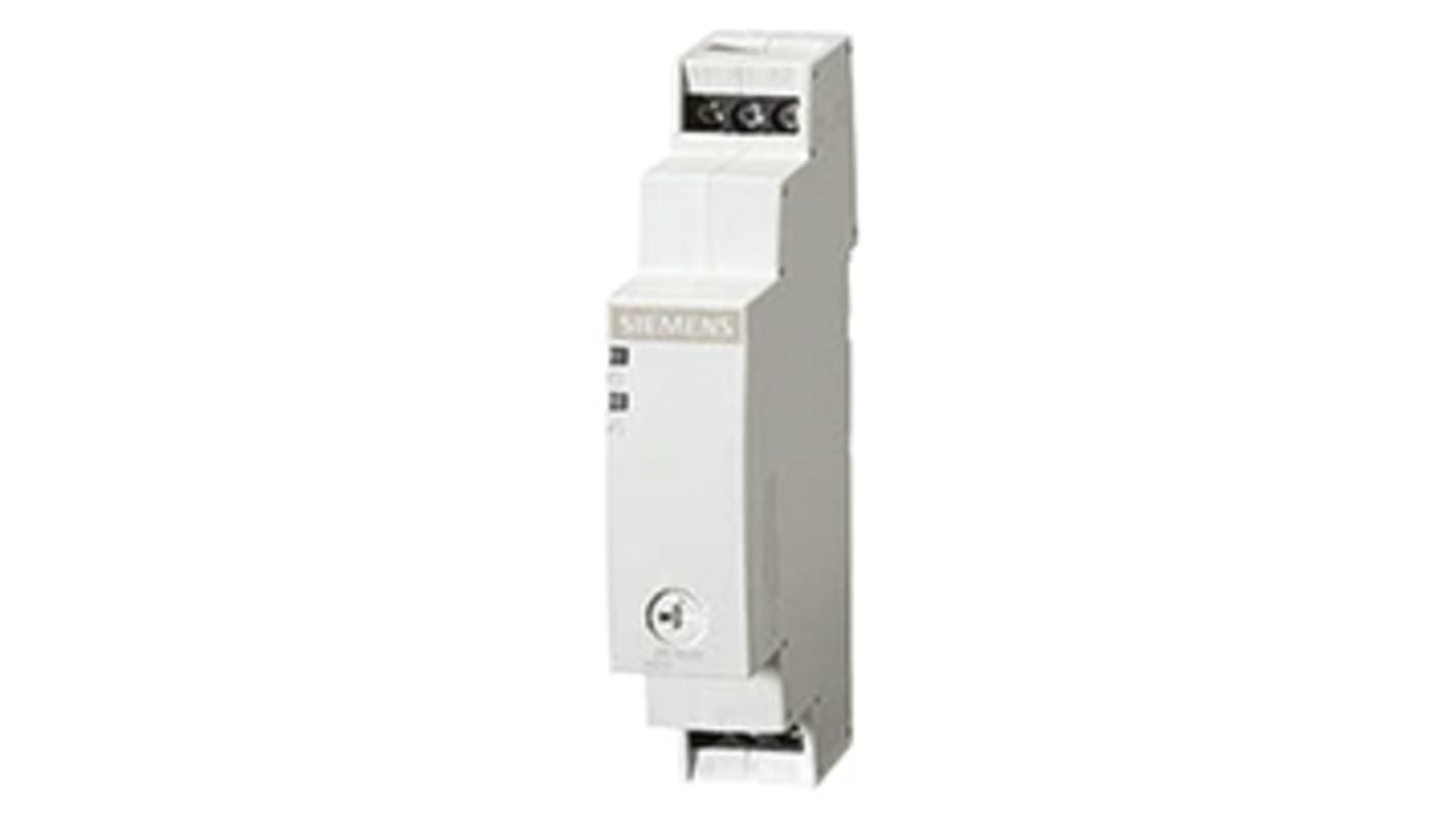 Siemens DIN Rail Mount Timer Relay, 200 → 240V, 1-Contact, 5 → 100s, 1-Function, SPDT