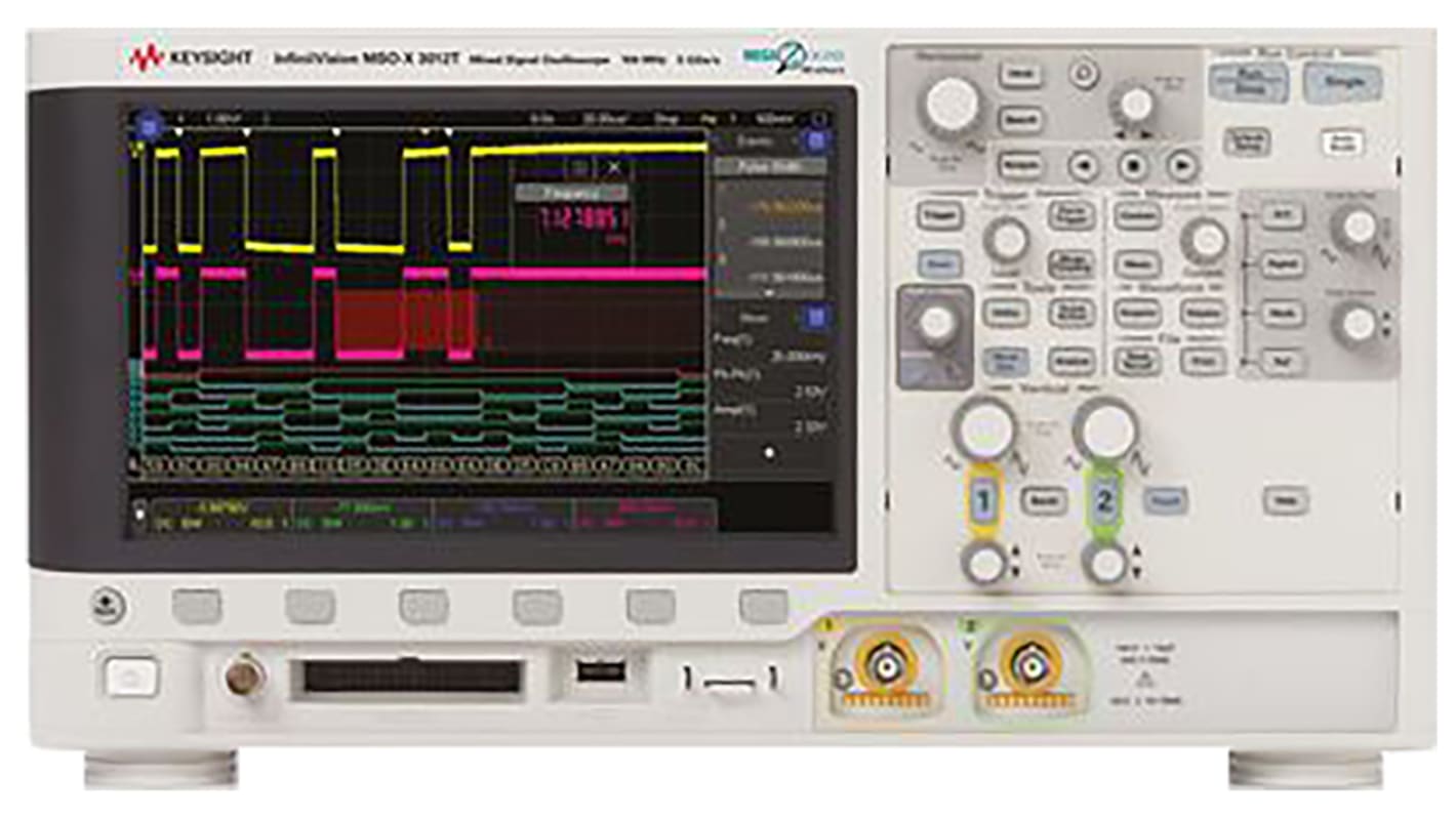 Oscilloscopio Da banco Keysight Technologies MSOX3012A, 100MHz, Cert. LAT