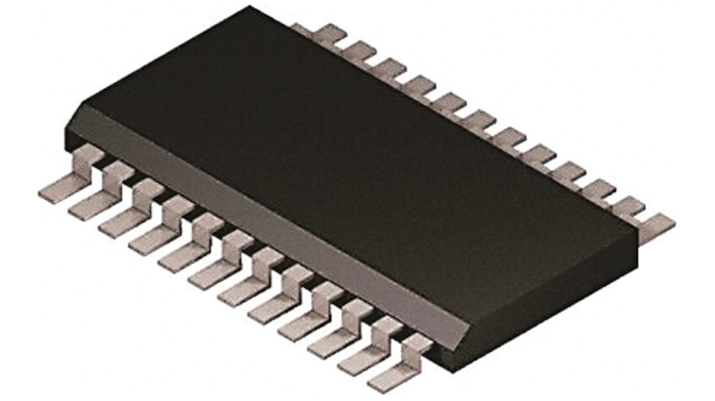 ADC, AD7091R-8BRUZ, Octuple, 12 bits bits, 1Msps, 24 broches, TSSOP