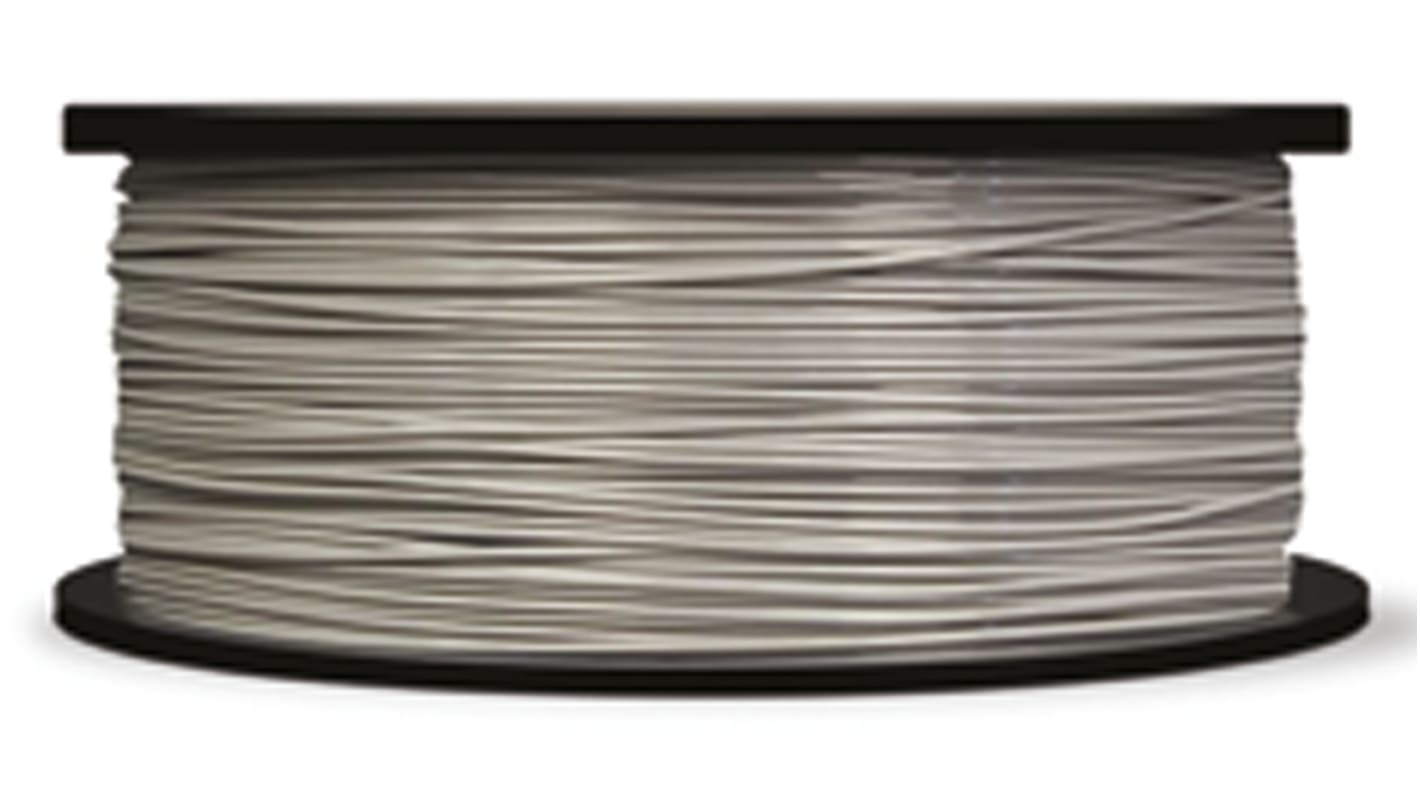 Filamento para impresora 3D FDM, PLA, 1.75mm, Gris, 900g MakerBot