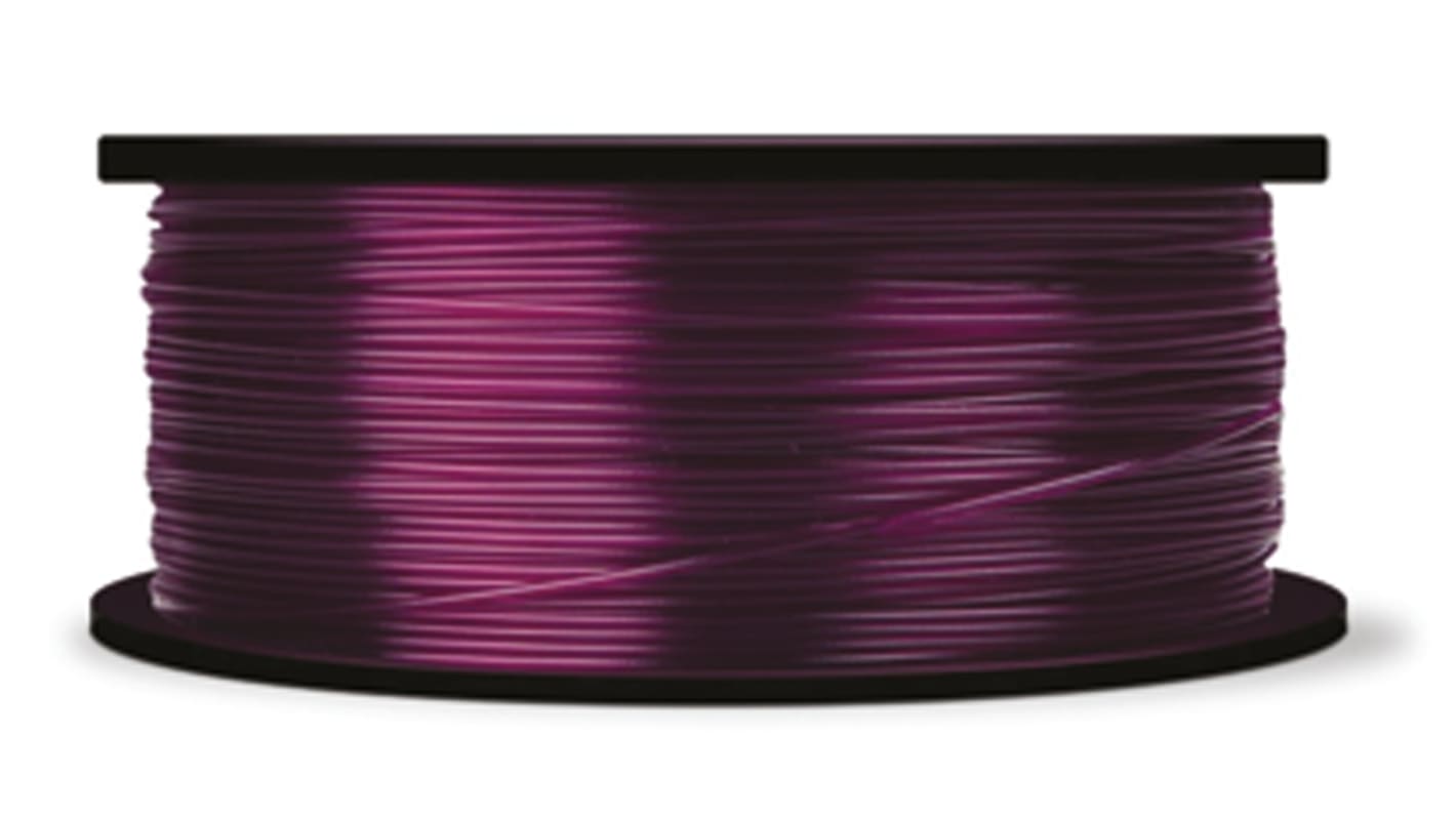 MakerBot PLA 3D-Drucker Filament zur Verwendung mit Replicator Mini+, Lichtdurchlässig Violett, 1.75mm, FDM, 200g