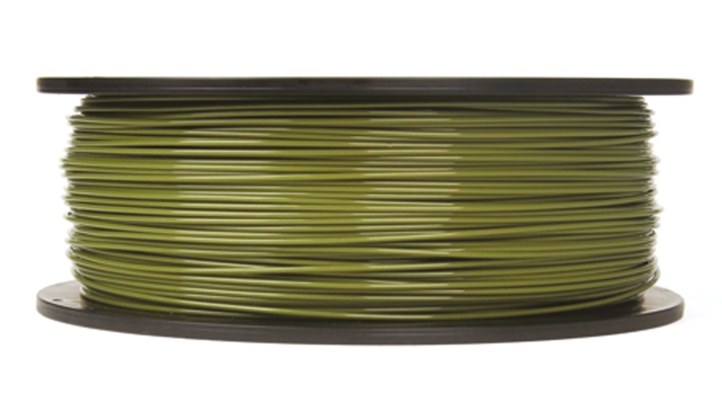 MakerBot 1.75mm Green PLA 3D Printer Filament, 200g