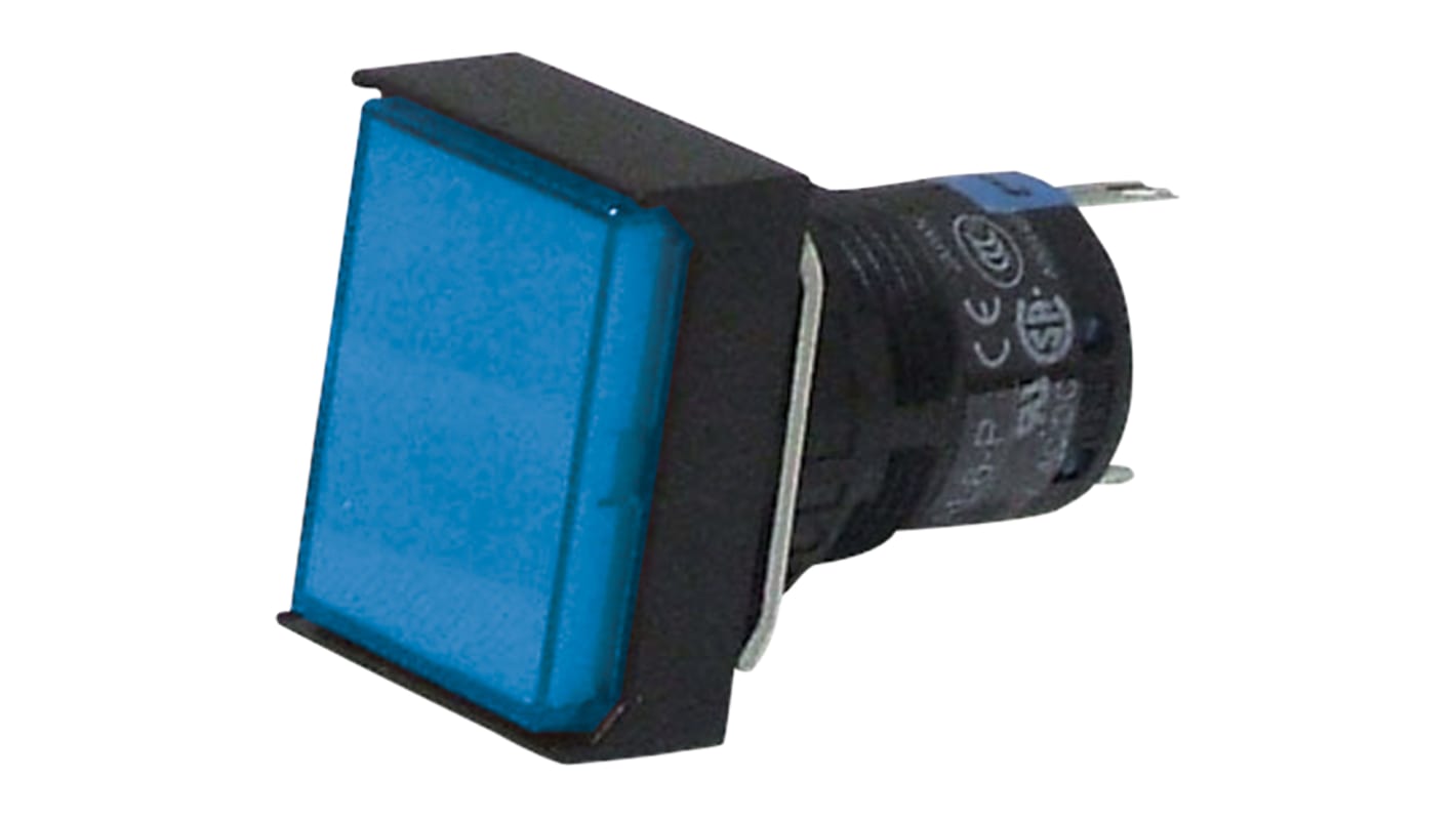 LED Indicator Light 380V AD16-16C For 16mm Hole - Multi-color Backlight Color Red - Foto 11