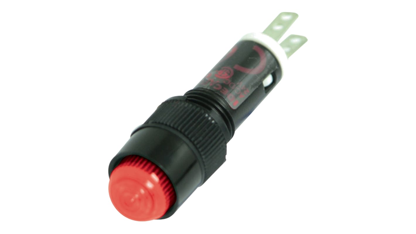 Idec LED Anzeigelampe Rot 12V, Montage-Ø 8.1mm