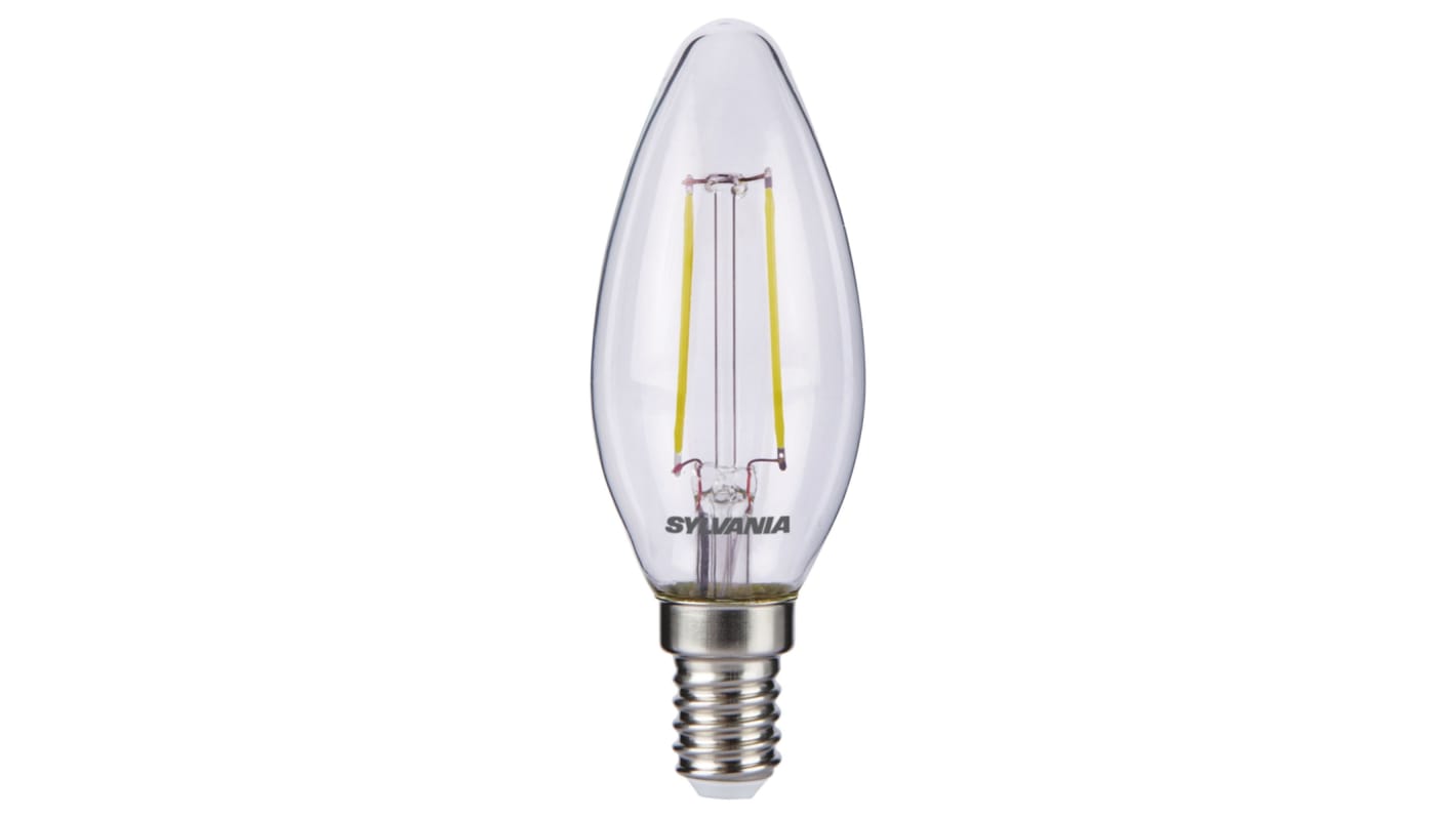 Ampoule à LED E14 Sylvania, 2,5 W, 250 lm, 2400K, Blanc chaud