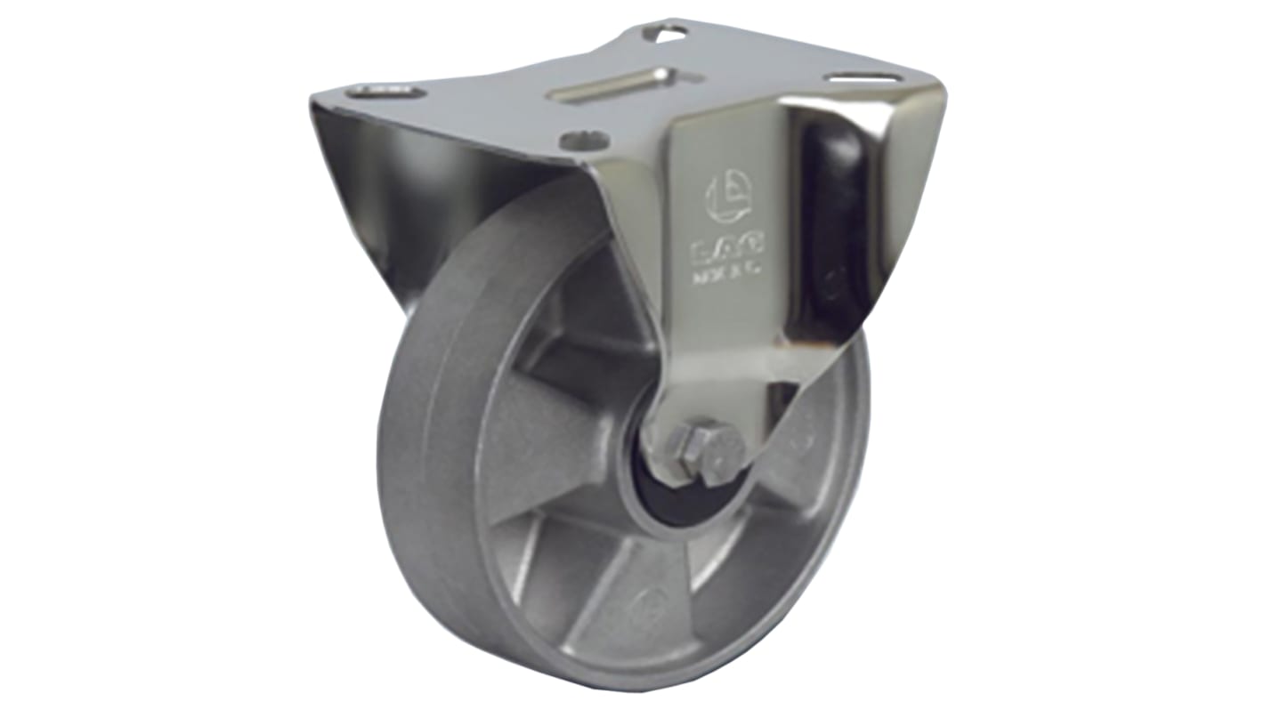 LAG Fast Møbelhjul, belastning: 150kg, 110mm hjuldiameter