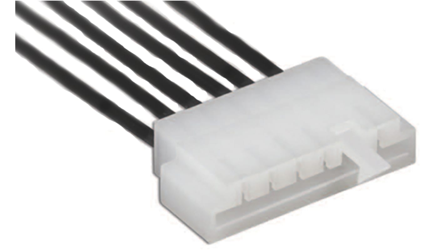 Corpo connettore automotive Molex Femmina, 6 vie, 1 fila, passo 3.96mm