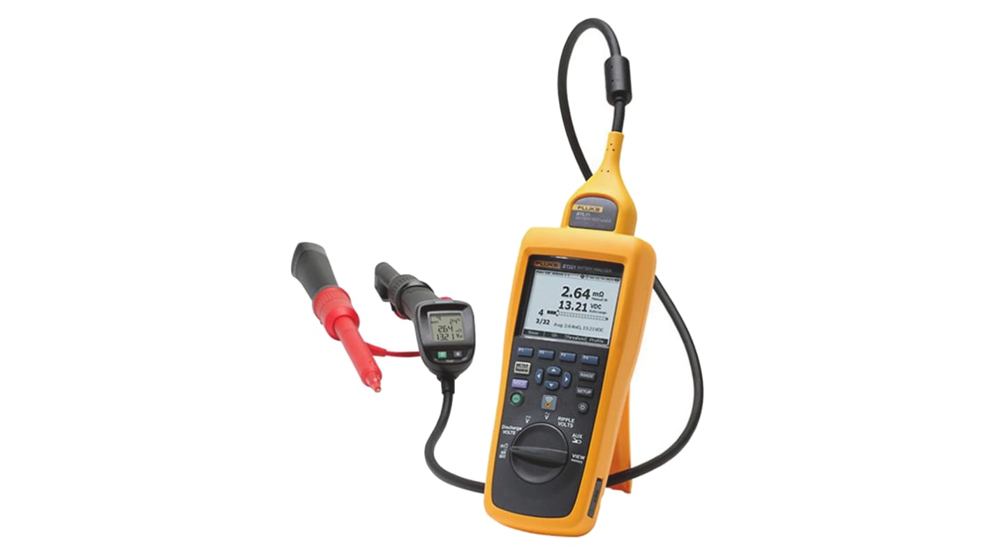 Comprobador de baterías para todas las sustancias químicas Fluke modelo BT521, para todos los tamaños de batería