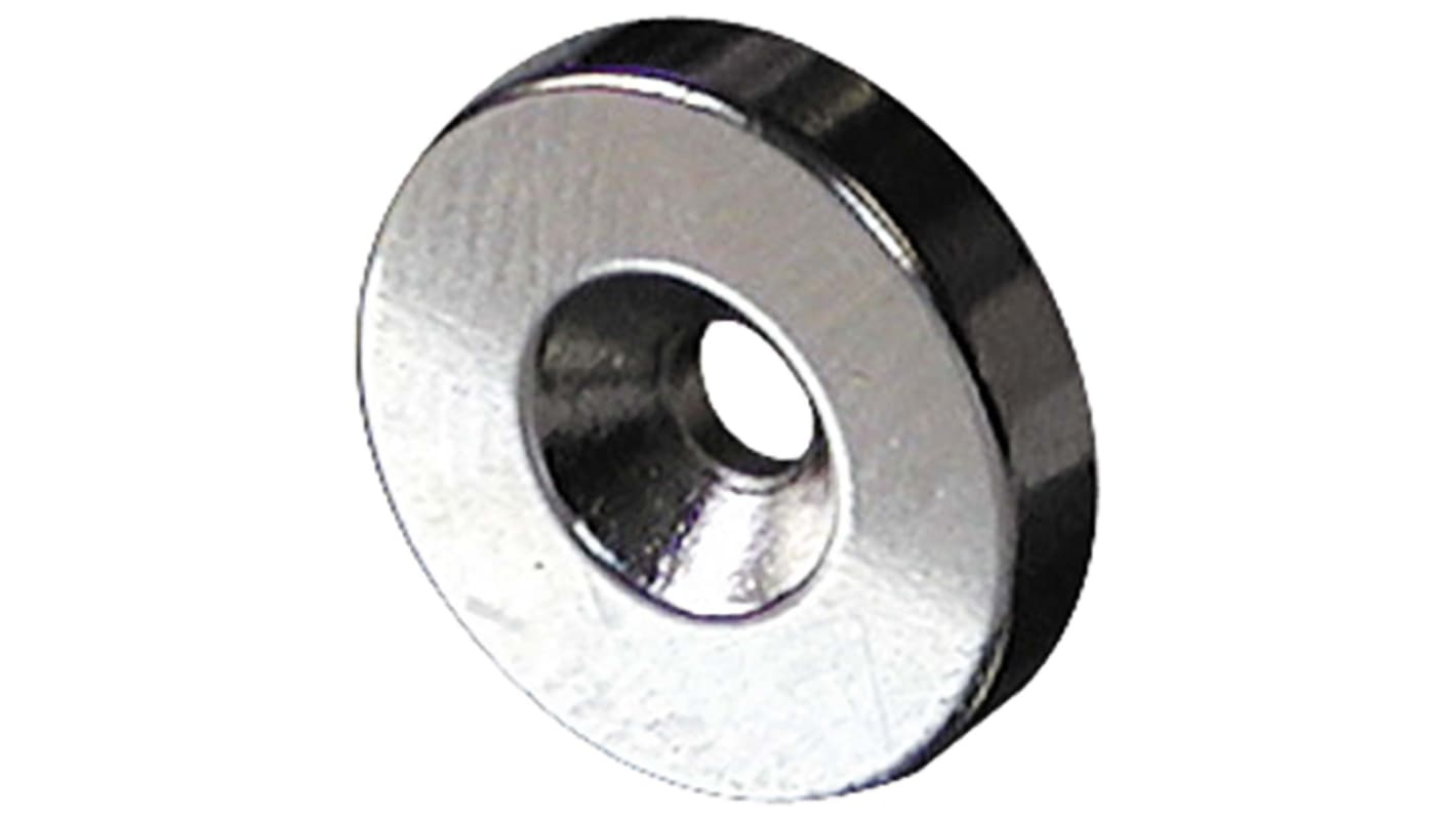 Magnete a occhiello Eclipse, Ø 37mm spesso 3.5mm, trazione 4.9kg, M6