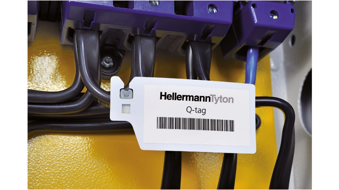 HellermannTyton Q-series Nylon 66 Kabelbinder 3,6 mm x 160mm, 500 Stück