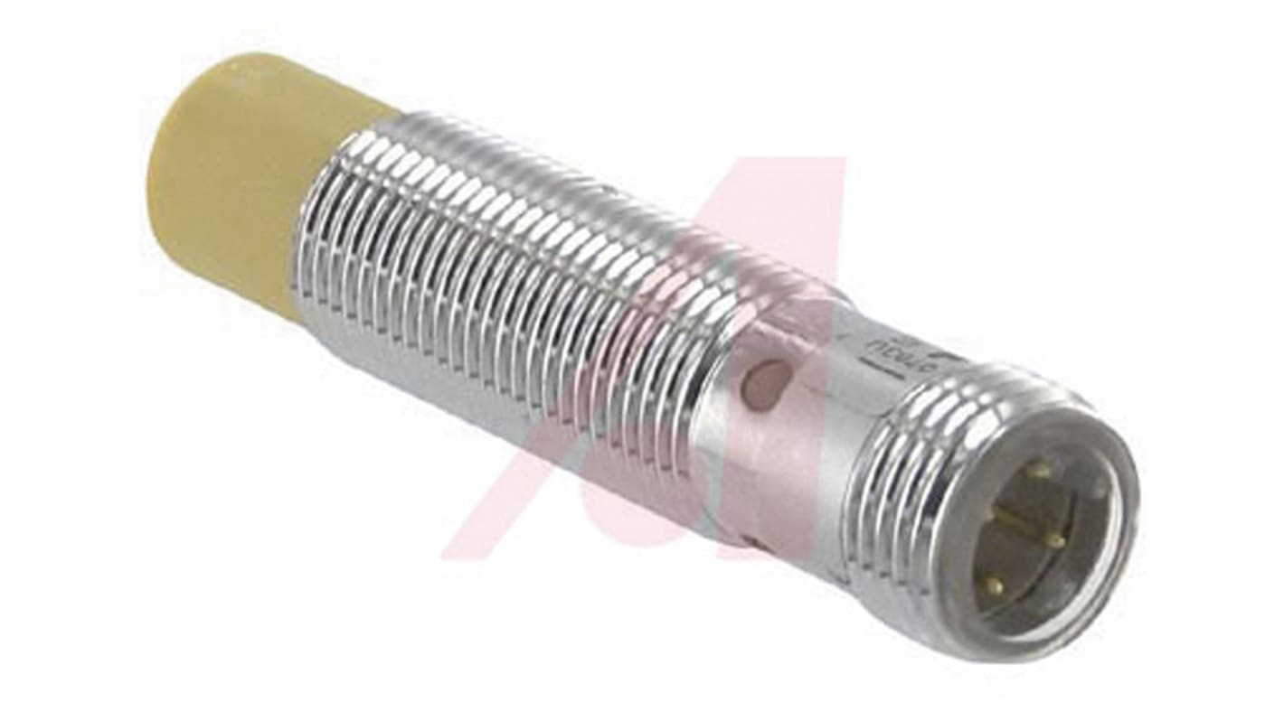 Sensor de proximidad Turck, M12 x 1, alcance 4 mm, salida PNP, 10 → 30 V dc, IP67, 2kHz