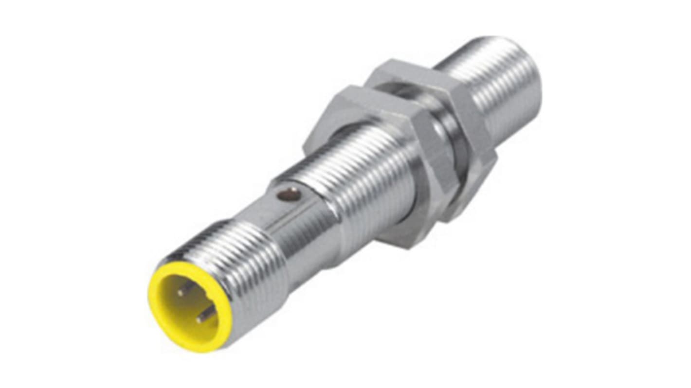 Turck M12 Näherungssensor Induktiv, zylindrisch 90 mm PNP 10 → 65 V dc / 200 mA, IP67