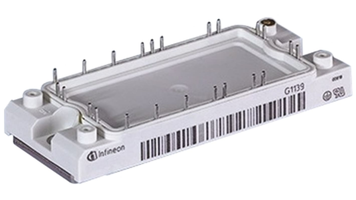 Infineon FP25R12KS4CBOSA1 3 Phase Bridge IGBT Module, 40 A 1200 V, 24-Pin ECONO2, PCB Mount