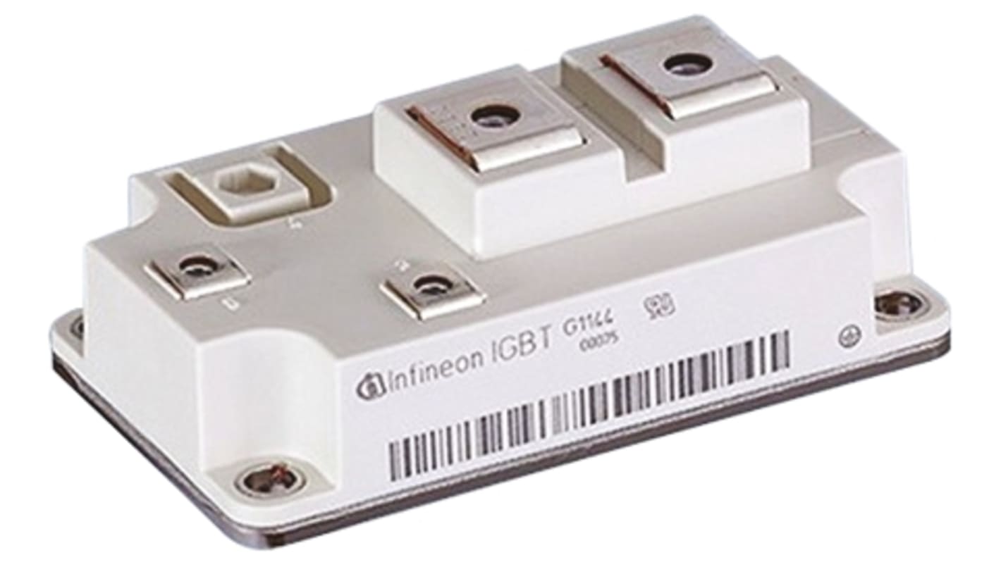 Infineon Nチャンネル IGBTモジュール 1200 V 650 A, 5-Pin 62 mmモジュール シングル