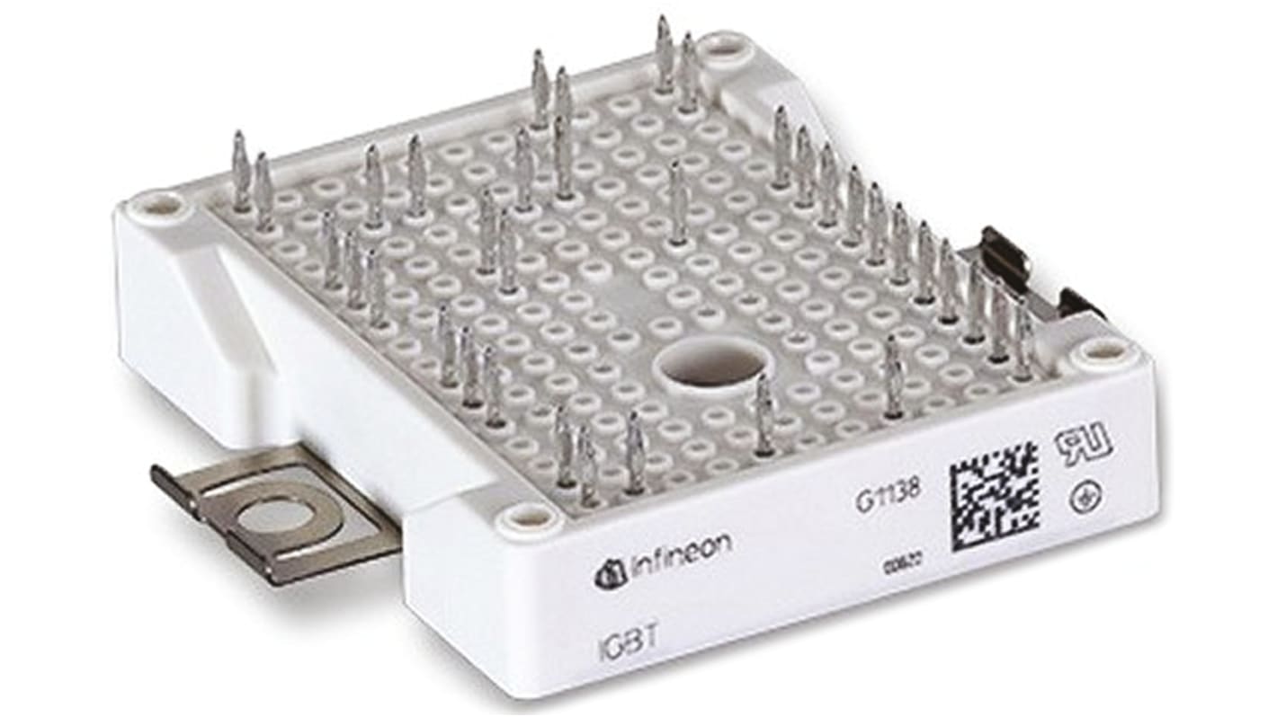 Infineon FP35R12W2T4B11BOMA1 3 Phase Bridge IGBT Module, 54 A 1200 V, 35-Pin EASY2B, PCB Mount