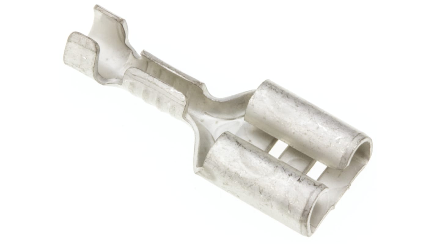 JST LTO Uninsulated Female Spade Connector, Receptacle, 6.3 x 0.8mm Tab Size, 0.5mm² to 1mm²