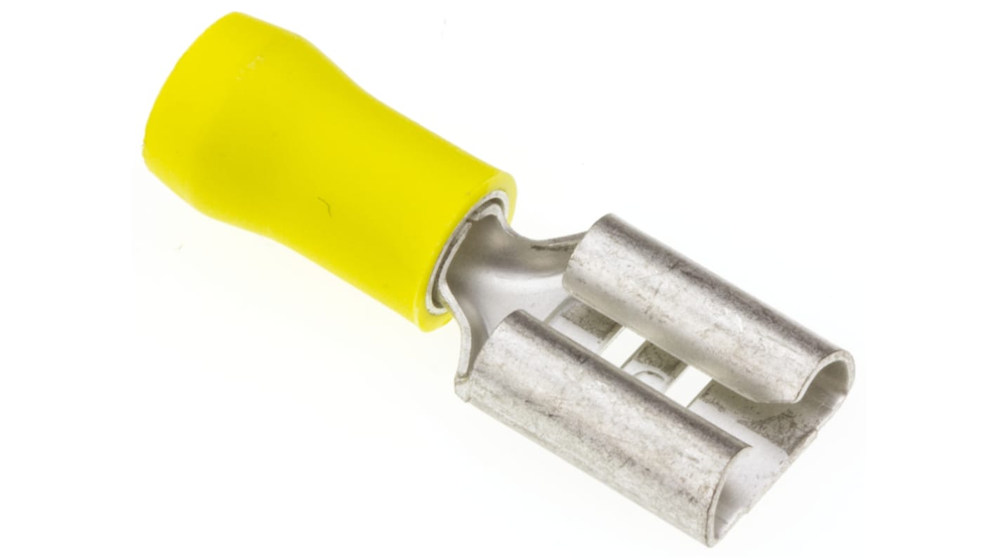 Cosse faston JST, FVDDF5.5-375A LF, Isolée, Jaune, série : FVD | RS