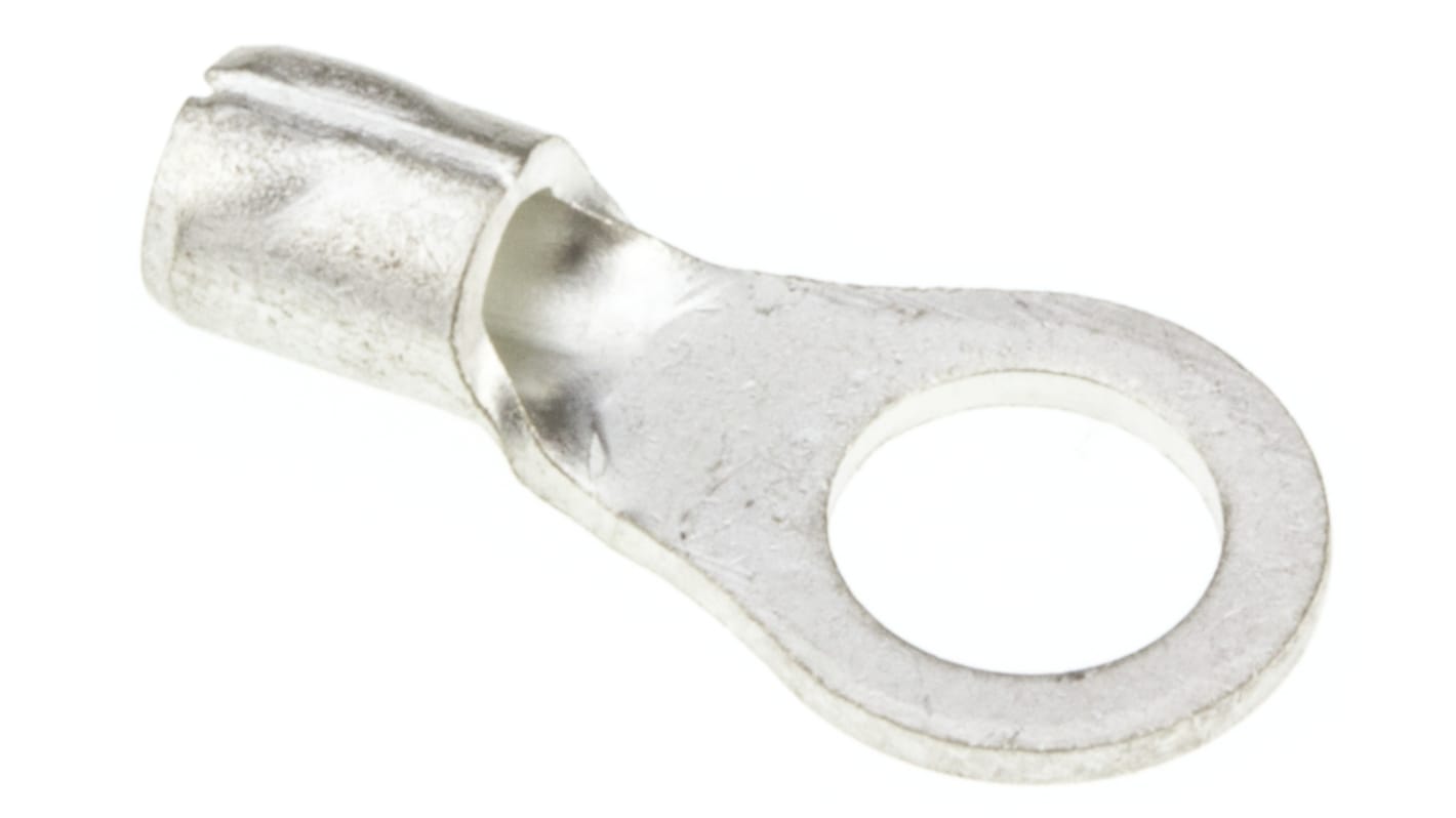 JST, R Uninsulated Ring Terminal, 3.5mm Stud Size, 1mm² to 2.6mm² Wire Size