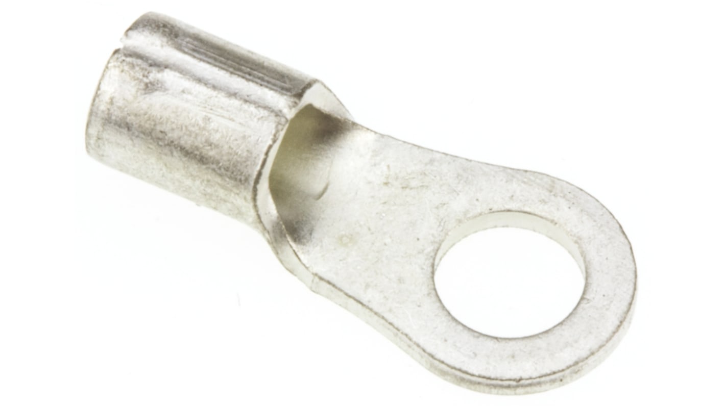 JST, R Uninsulated Ring Terminal, 3.5mm Stud Size, 1mm² to 2.6mm² Wire Size