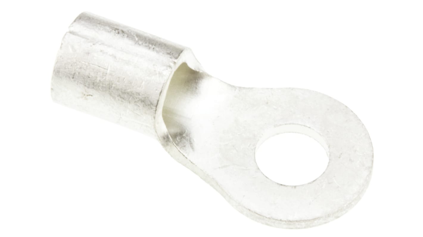 JST, R Uninsulated Ring Terminal, 5mm Stud Size, 6.6mm² to 10.5mm² Wire Size