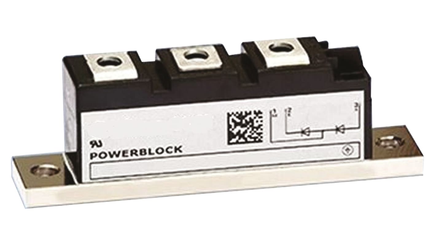 Infineon 1600V 104A, Dual Rectifier Diode, 3Pin DD104N16KHPSA1 RS