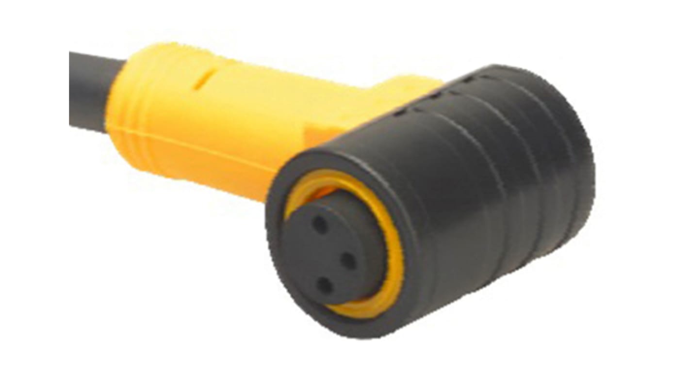 Turck Female 3 way M8 to Unterminated Sensor Actuator Cable, 2m