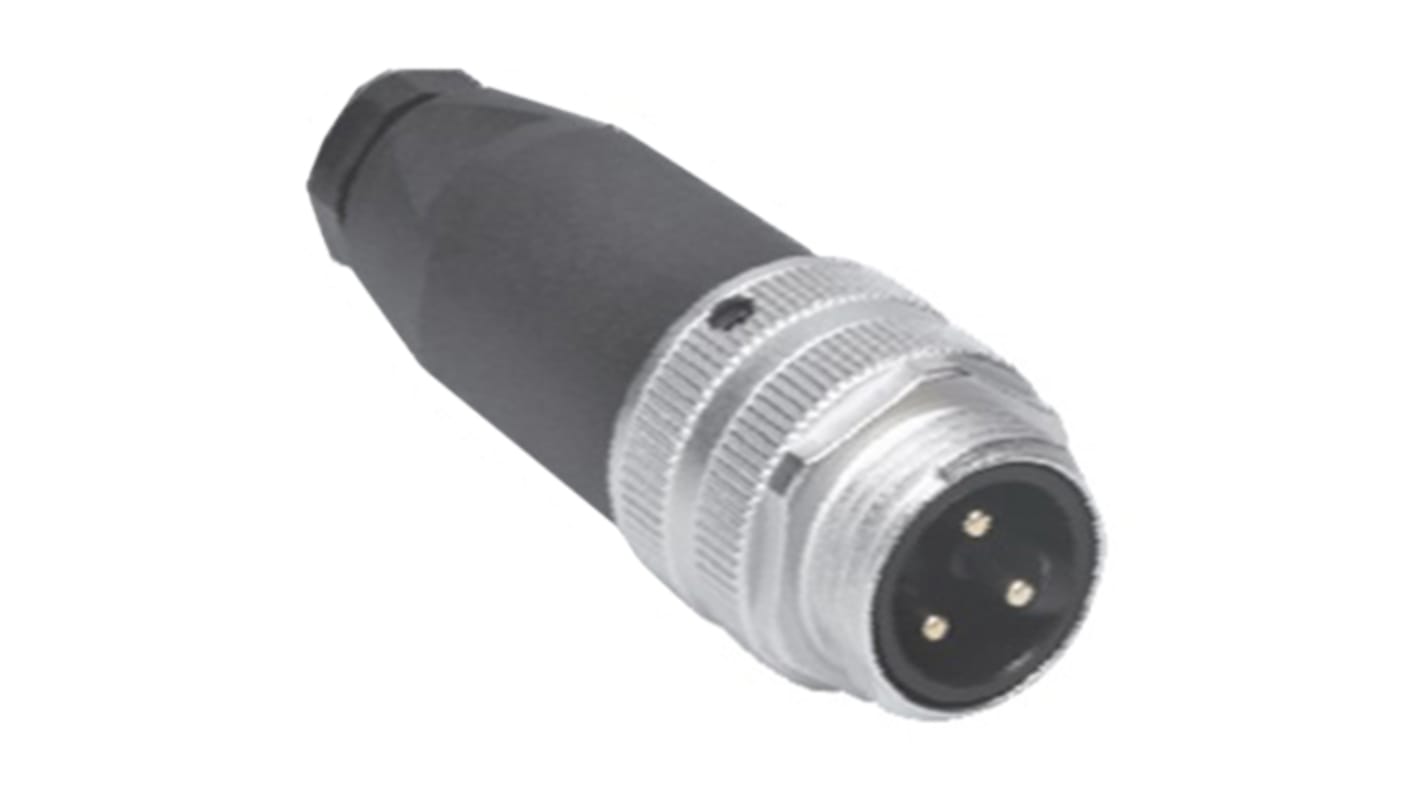 Conector circular Turck hembra serie BS de 5 vías macho, montaje aéreo, IP67