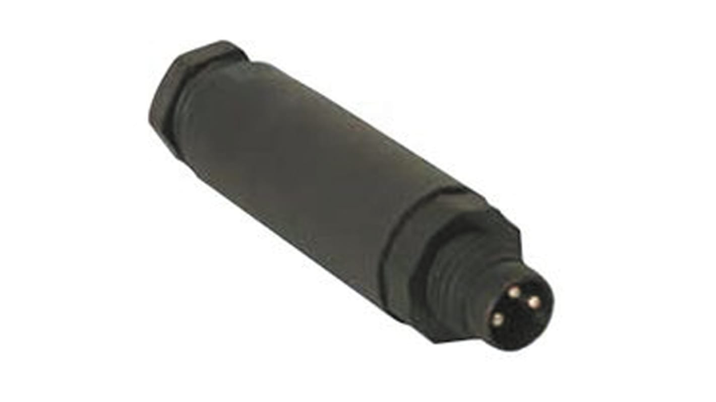 Conector circular Turck hembra serie BS de 3 vías macho, montaje aéreo, IP67