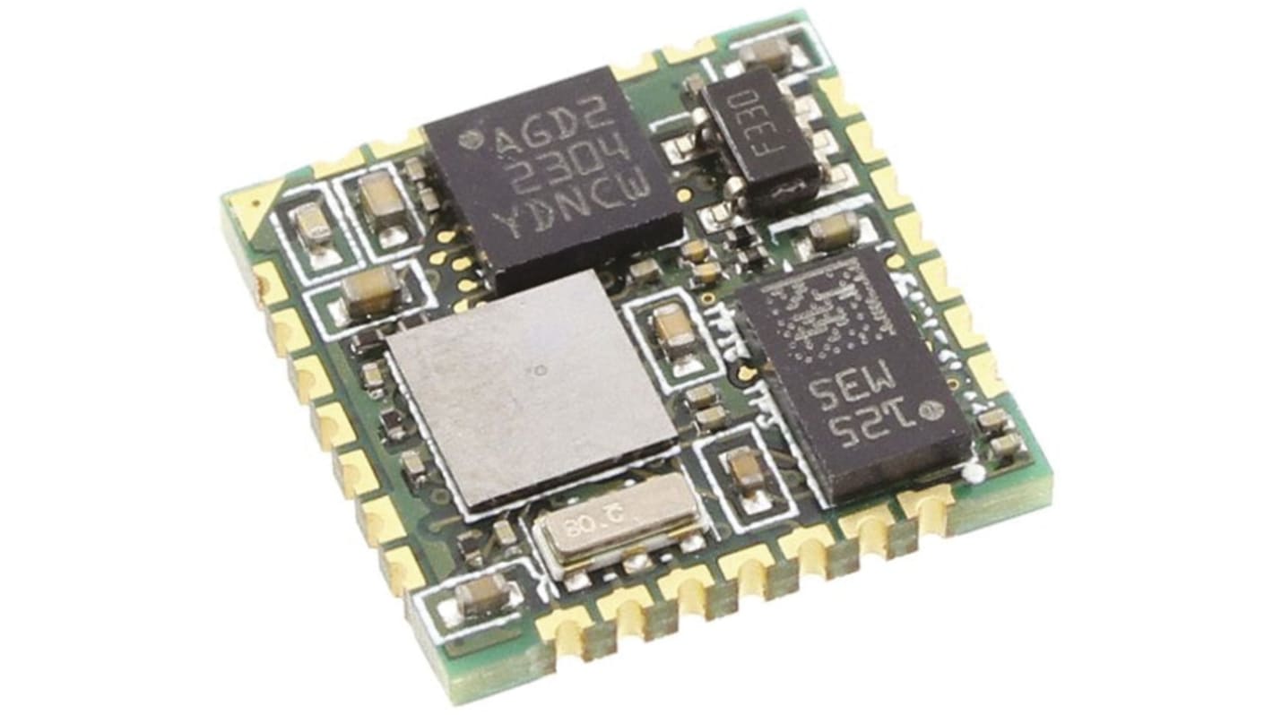 Accelerometro e giroscopio STMicroelectronics, 9-assi, CAN, I2C, SPI, USART, 64 pin, WLCSP, Montaggio superficiale