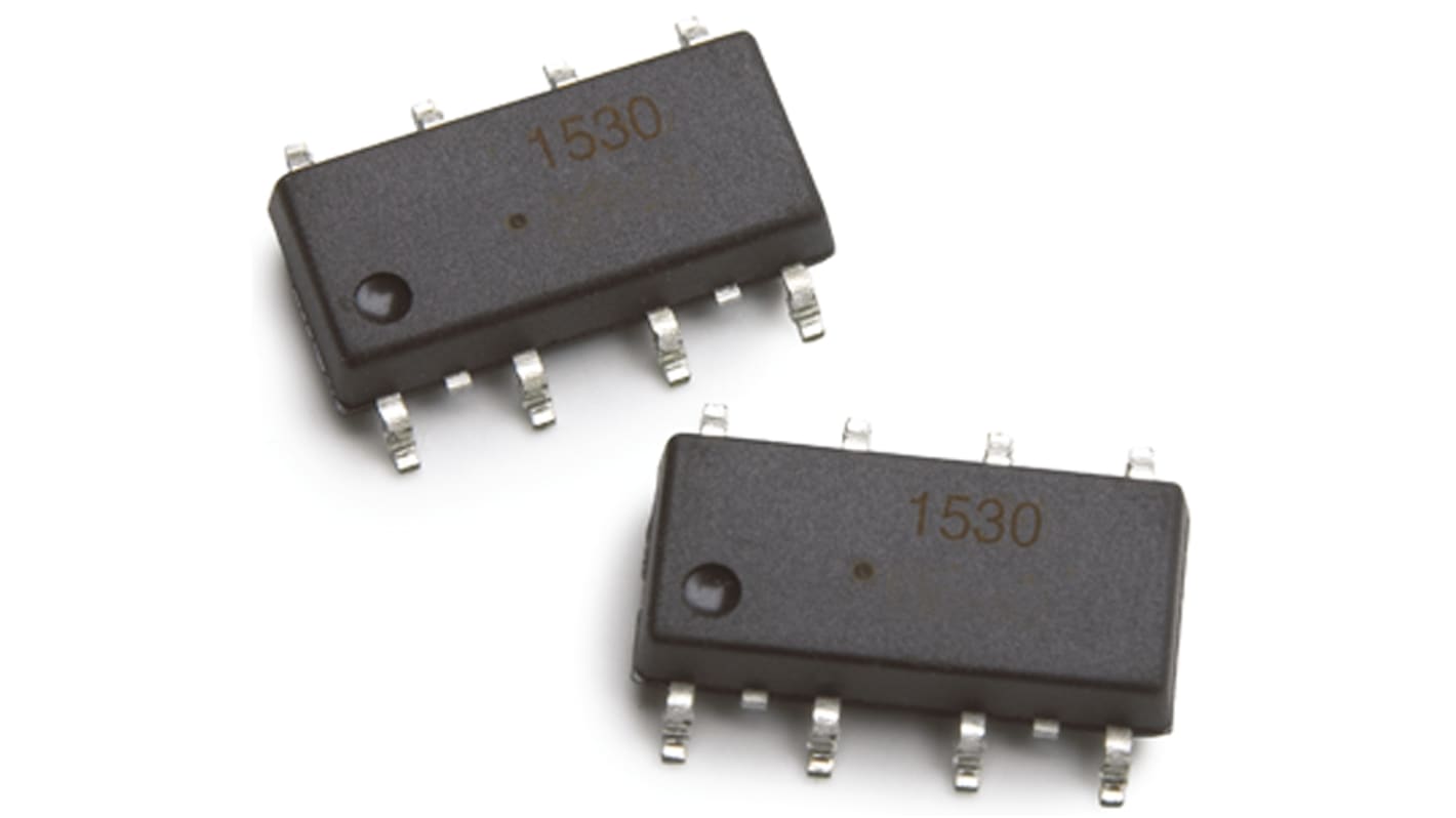 Broadcom ASSR-15XX Series Solid State Relay, 1 A Load, Surface Mount, 60 V Load, 0.8 V Control