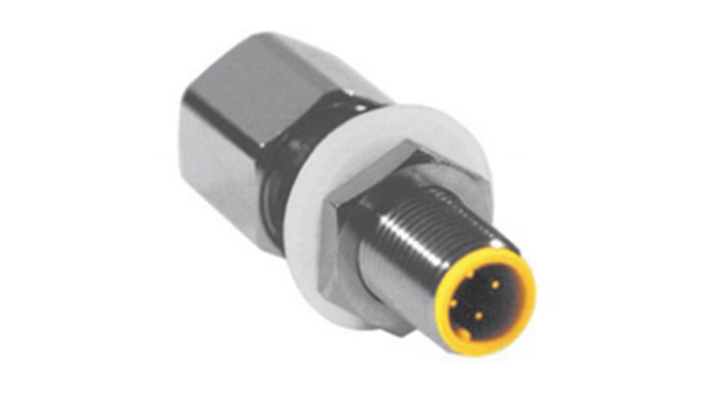 Turck Circular Connector, 5 Contacts, Panel Mount, M12 Connector, Plug and Socket, Male and Female Contacts, IP68, FK