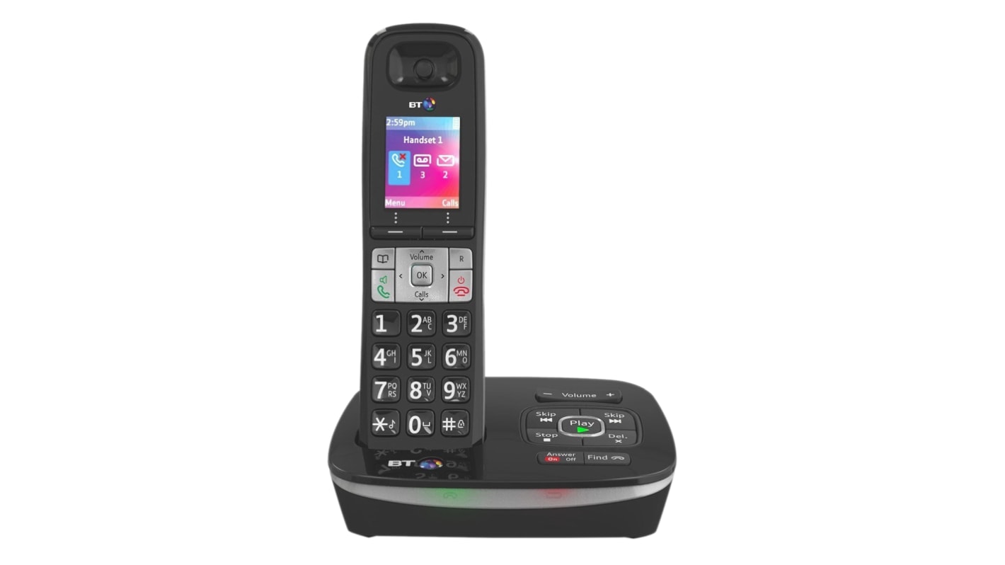 BT BT8500 Telefon 200 Schnurlos, Desktop LCD Anzeige