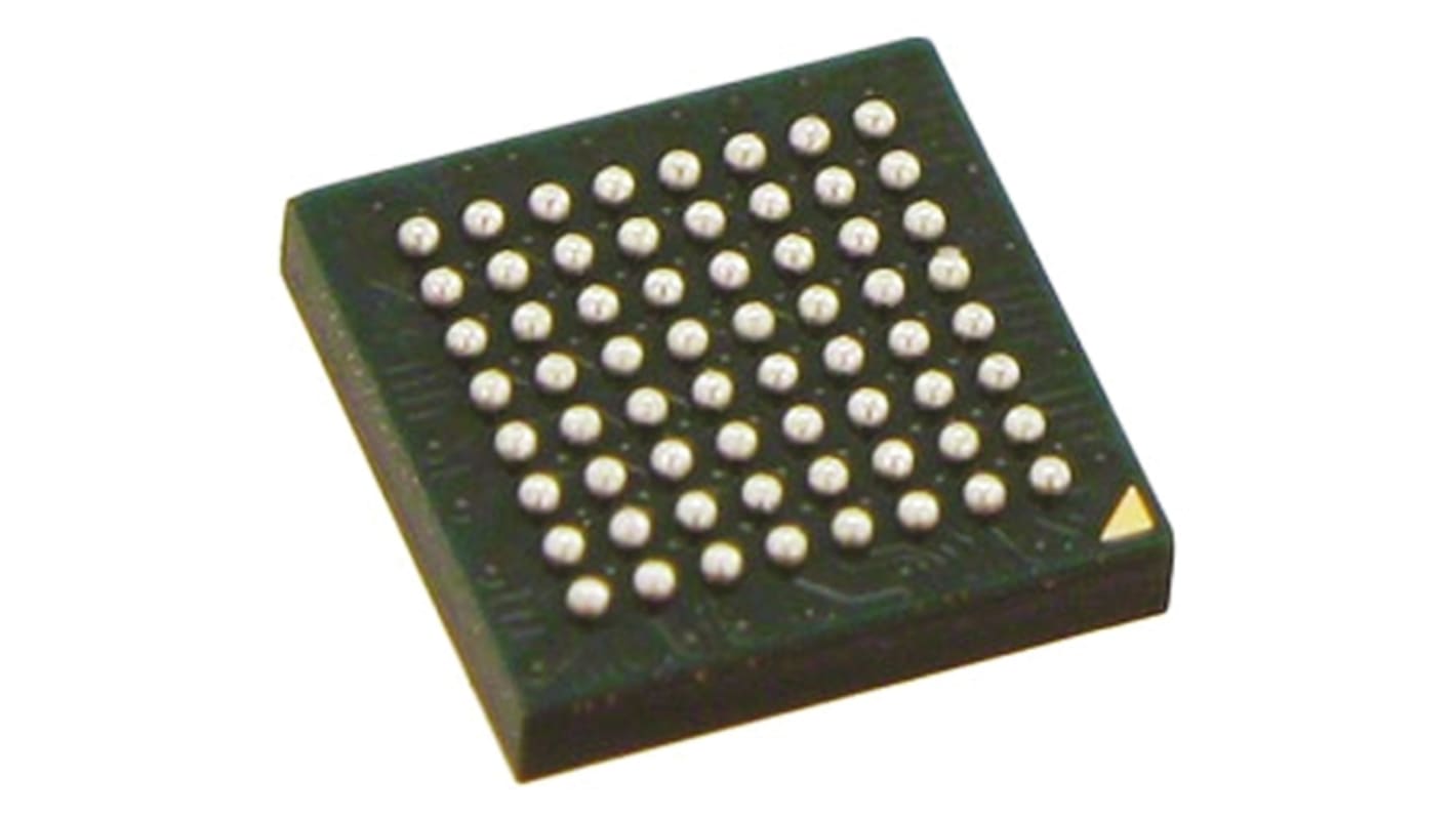Microcontrolador NXP MK10DX128VMP5, núcleo ARM Cortex M4 de 32bit, RAM 18 kB, 50MHZ, MAPBGA de 64 pines