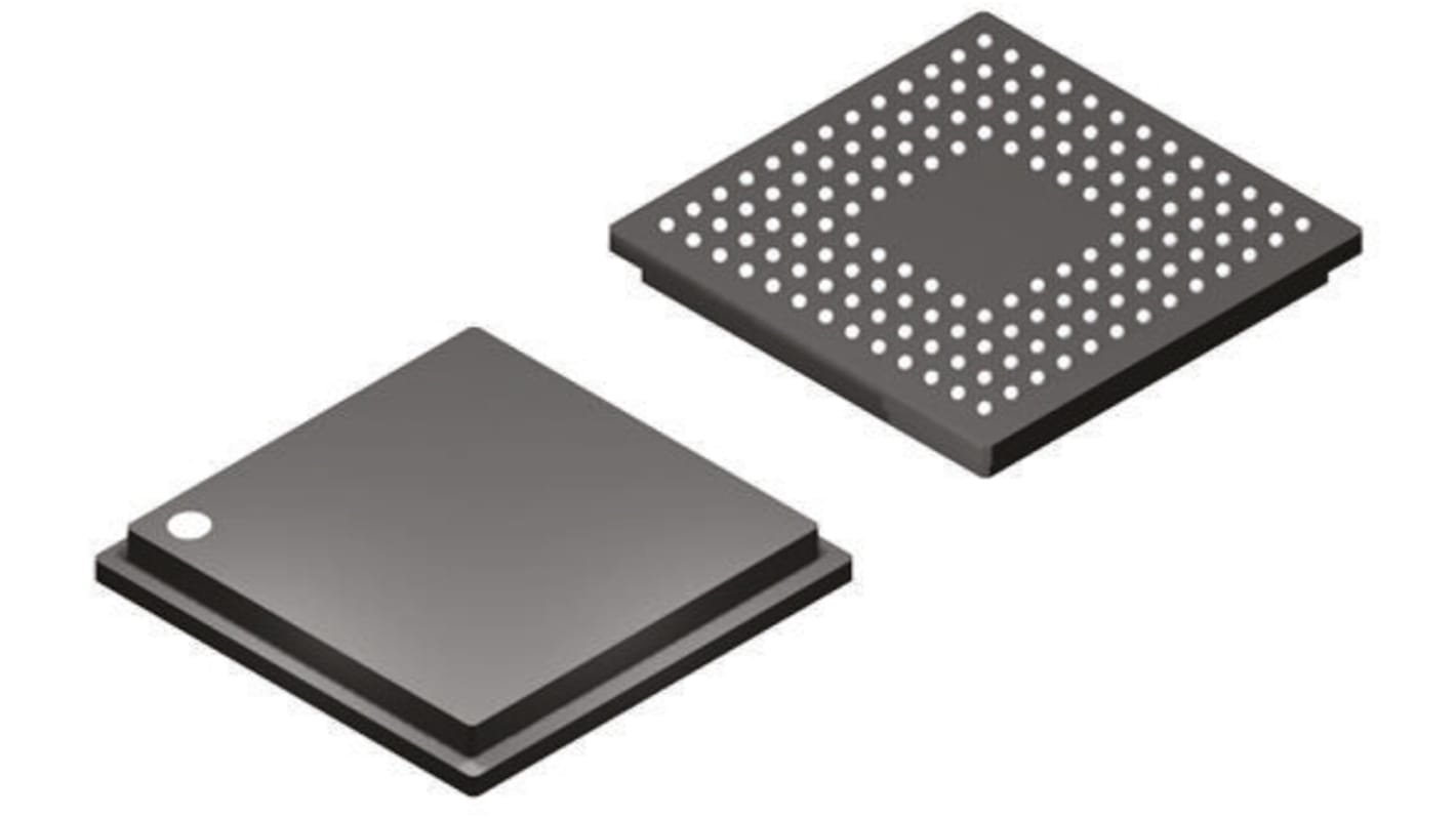 Microcontrolador NXP MK64FN1M0VMD12, núcleo ARM Cortex M4 de 32bit, RAM 256 kB, 120MHZ, MAPBGA de 144 pines