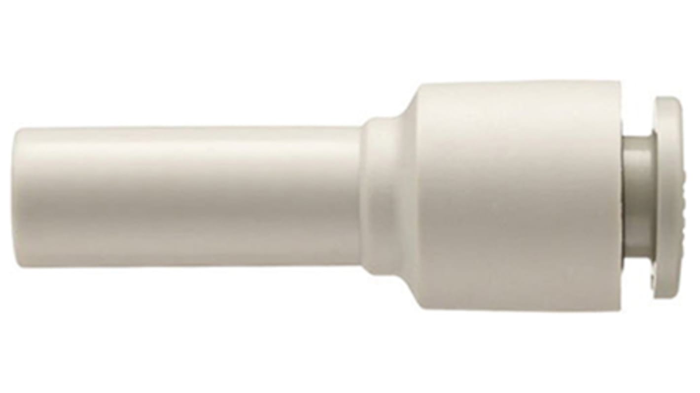 SMC KQ2 Series Straight Tube-to-Tube Adaptor, Push In 2 mm to Push In 4 mm, Tube-to-Tube Connection Style