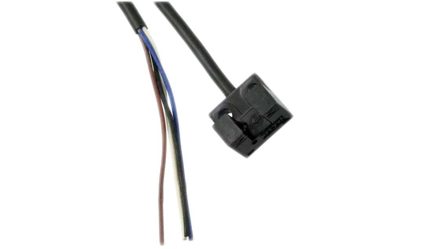 Omron Through Beam Photoelectric Sensor, Block Sensor, 5 mm Detection Range