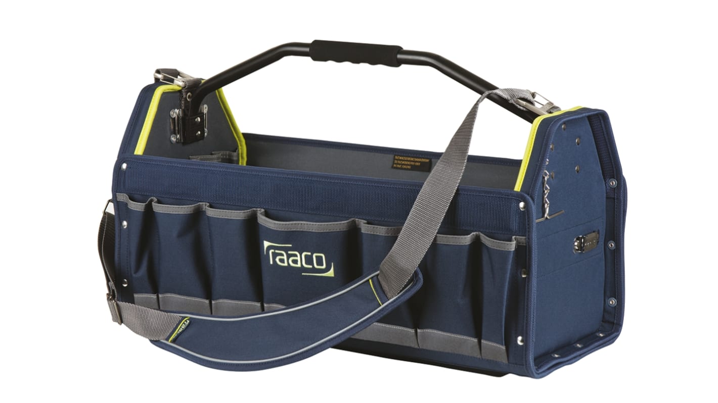 Raaco Gewebe Werkzeugtasche, 626mm x 264mm x 324mm mit Tragriemen