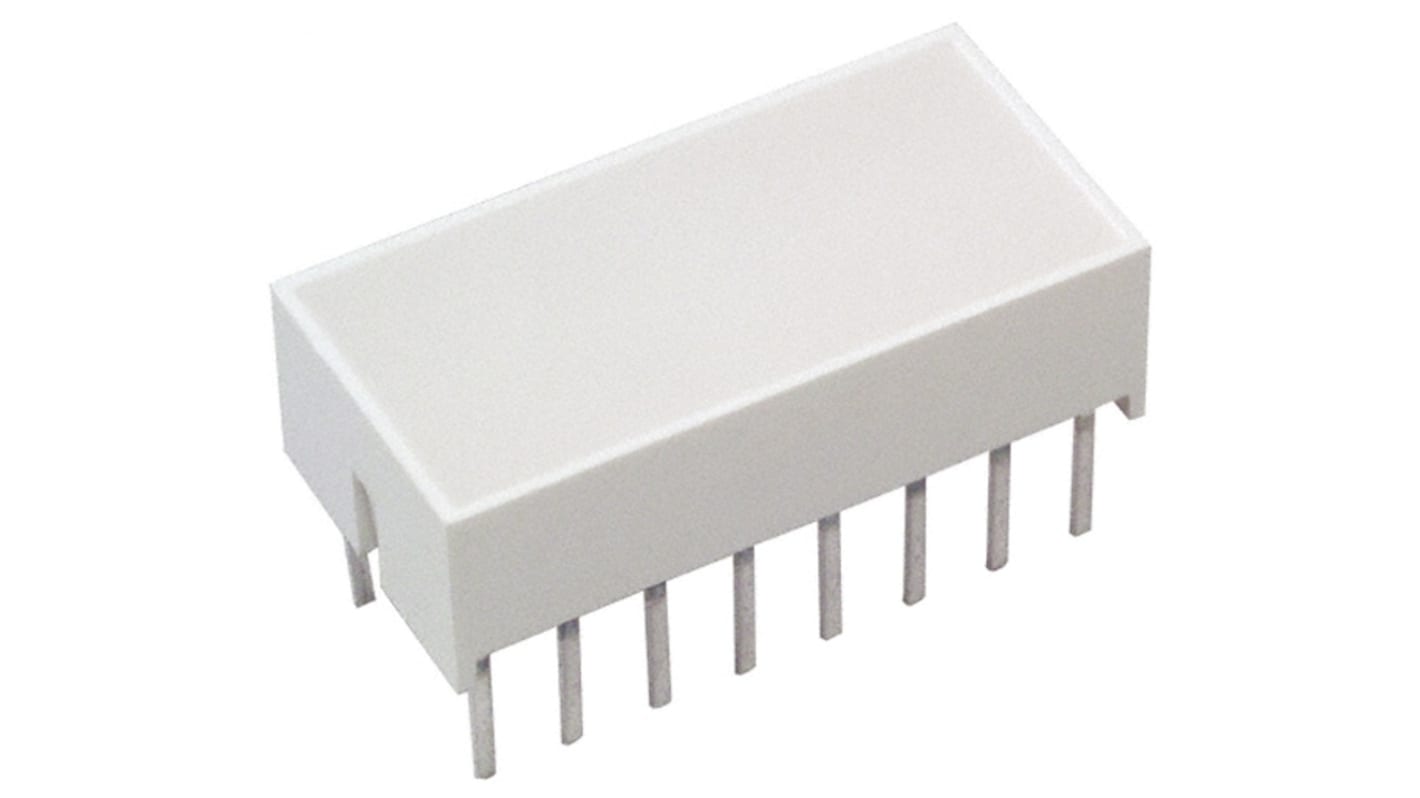 HLMP-2685 Broadcom Light Bar LED Display, Red 80 mcd | RS
