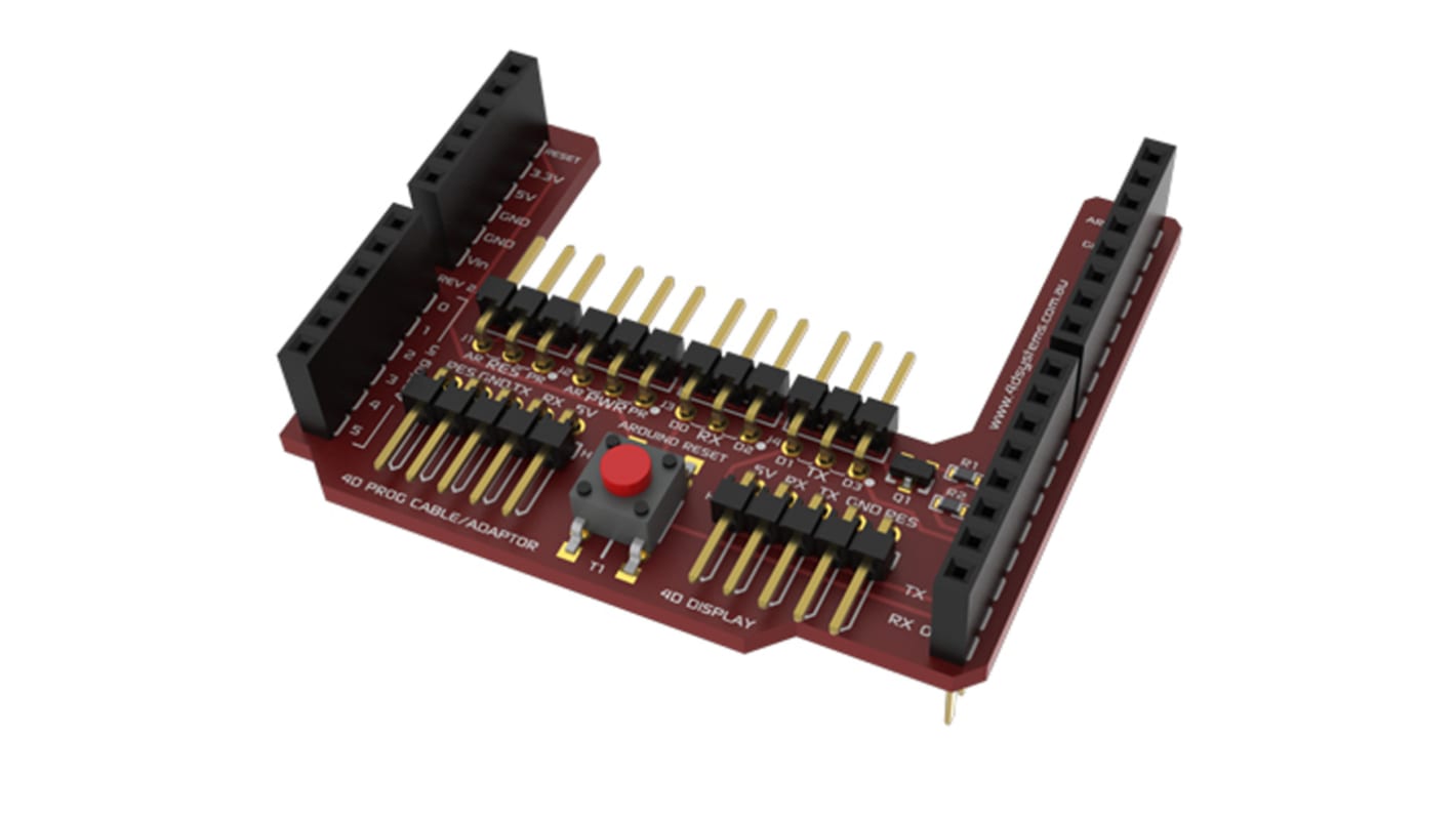 Blindage d'adaptateur 4D II 4D Systems pour Arduino