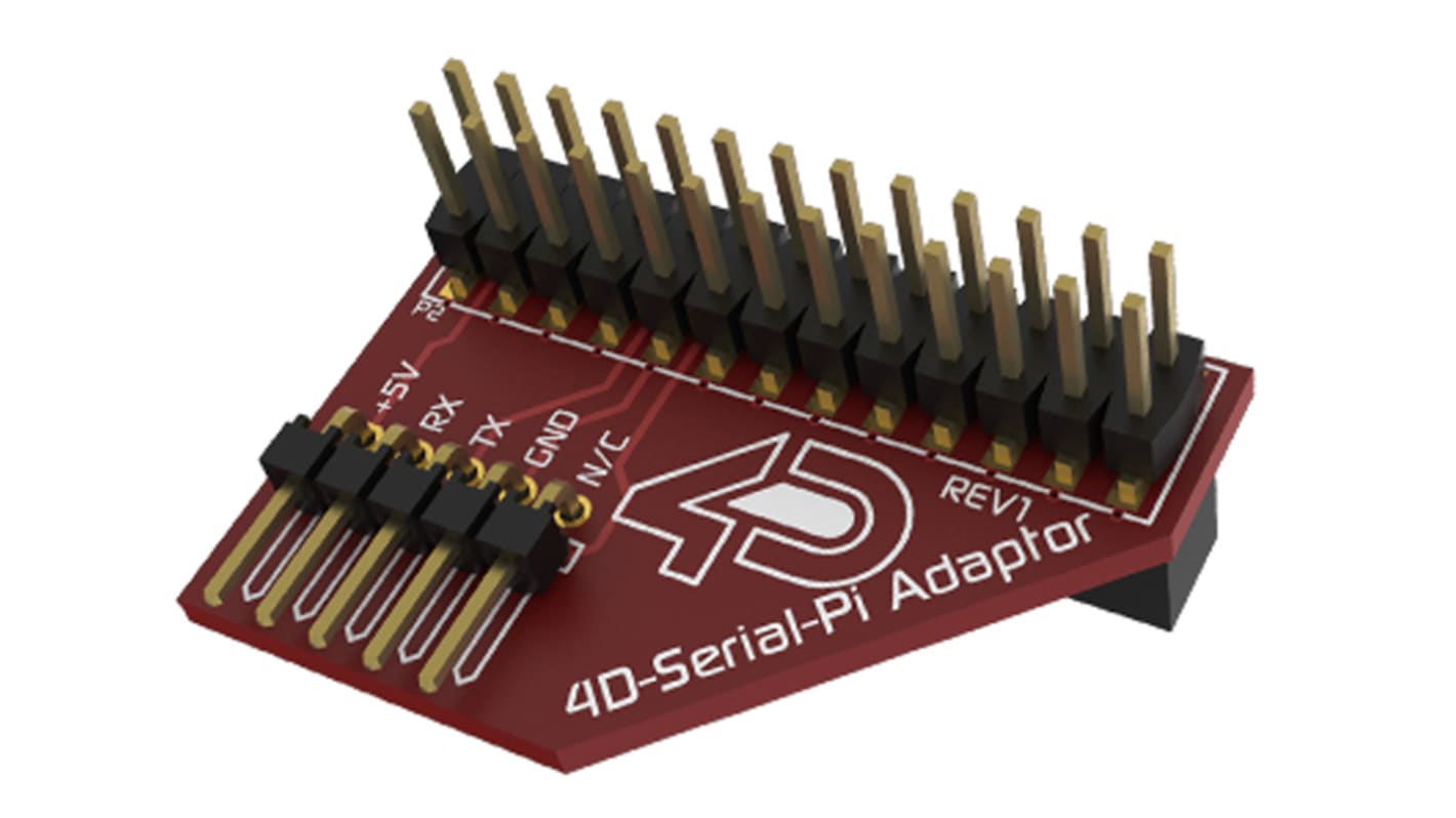 4D Systems Raspberry Piディスプレイ, ディスプレイボード, I/O Expander, 4D Serial Pi Adaptor