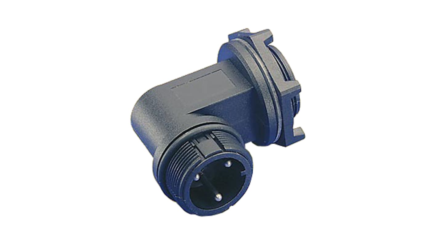 Bulgin Circular Connector, 3 Contacts, Panel Mount, Socket, Male, IP68, Mini Buccaneer Series