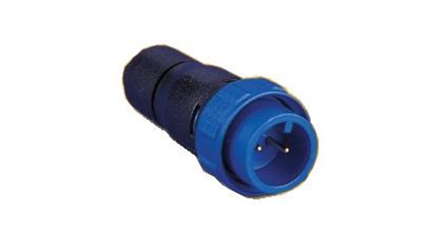 Bulgin Connector, 3 Contacts, Cable Mount, Socket, Male, IP68, Buccaneer 400 Series